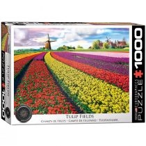 Puzzle 1000 el. Pola tulipanów w. Holandii. Eurographics
