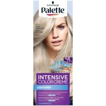 Palette. Intensive. Color. Creme. Lightener farba do włosów w kremie 10-1 (C10) Mroźny. Srebrny. Blond