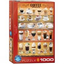 Puzzle 1000 el. Coffee. Eurographics