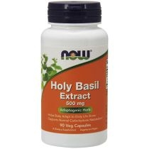 Now. Foods. Holy. Basil. Extract - Tulsi - Bazylia. Suplement diety 90 kaps.