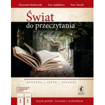 Świat do przeczytania 1. Część 1. Język polski. Podręcznik