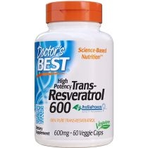 Doctors. Best. Trans-Resveratrol 600 mg. Suplement diety 60 kaps.