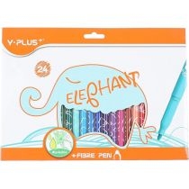 Flamastry. Elephant. Y-Plus 24 kolory
