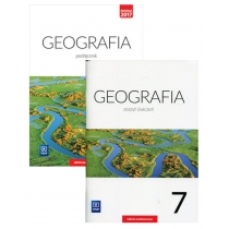 Geografia. Podręcznik i zeszyt ćwiczeń dla klasy 7 szkoły podstawowej