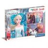 Puzzle 3 x 48 el. Supercolor. Frozen 2 Clementoni