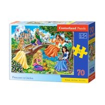 Puzzle 70 el. Princesses in. Garden. Castorland