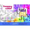 Blok rysunkowy kolorowy. A4 80g. Happy. Color pakiet 20sztuk