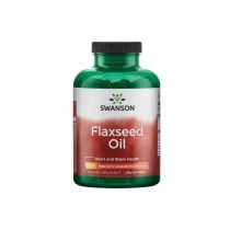 Swanson. Flaxseed. Oil 1000 mg - suplement diety 200 kaps.