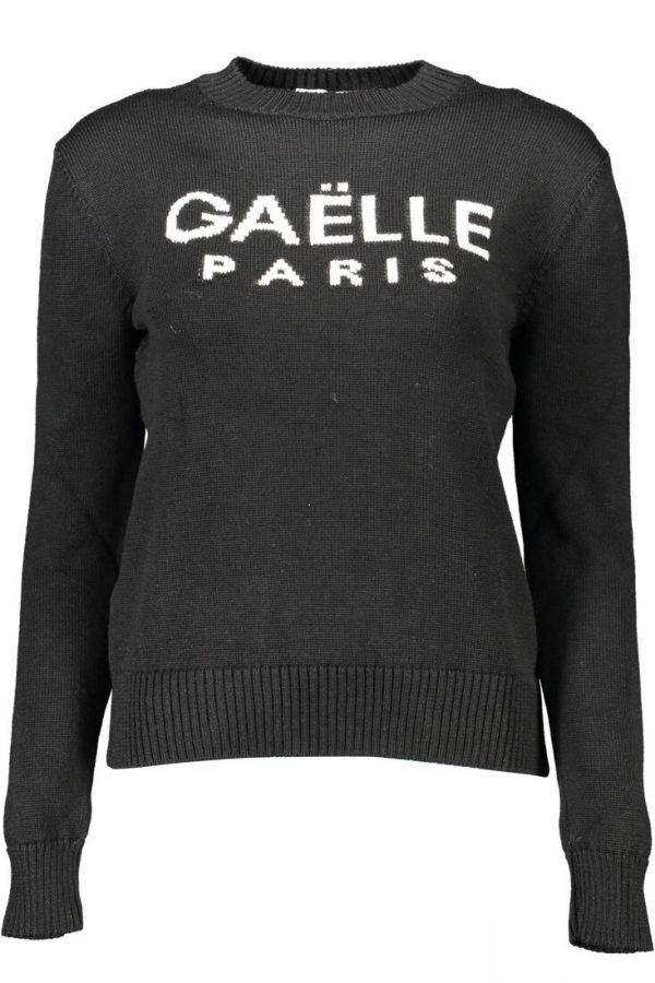 CZARNY SWETER GAELLE PARIS DAMSKI