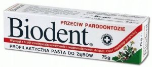 Biodent − Pasta do zębów przeciw paradontozie − 75 g[=]
