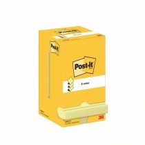 Post-It. Karteczki samoprzylepne 76x76mm żółte 12x100 kartek