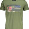 NORWEGIA 1963 T-SHIRT MĘSKI Z KRÓTKIM RĘKAWEM ZIELONY