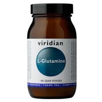 Viridian. L-glutamina. Proszek - suplement diety 100 g[=]