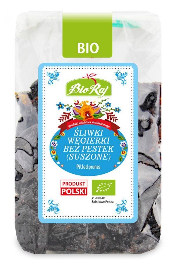 ŚLIWKI WĘGIERKI BEZ PESTEK BIO 200 g - BIO RAJ