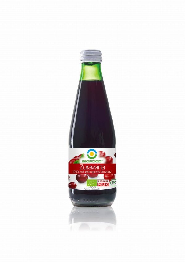 SOK ŻURAWINOWY NFC BEZGLUTENOWY BIO 300 ml - BIO FOOD