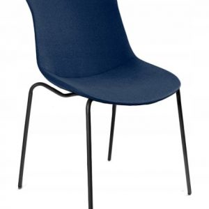 Krzesło do jadalni, salonu, easy ar, ciemne niebieskie