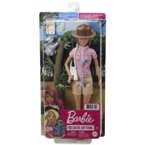 Barbie lalka kariera. Zoolożka. GXV86 /6 Mattel