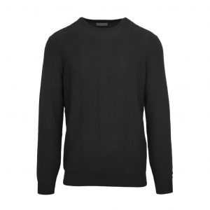 Swetry marki. Zenobi model. CRMP70 kolor. Czarny. Odzież męska. Sezon: Cały rok