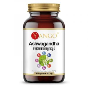 Yango − Ashwagandha z witaminami grupy. B − 90 kaps.