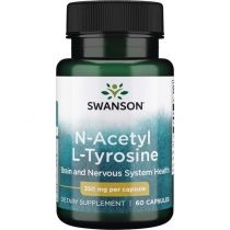 Swanson. N-Acetyl. L-Tyrosine 350 mg. Suplement diety 60 kaps.