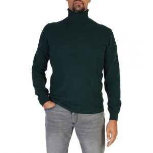 Swetry marki 100% Cashmere model. UA-FF12 kolor. Niebieski. Odzież męska. Sezon: Jesień/Zima