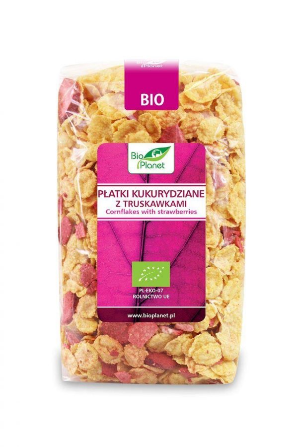 BIO PLANET Płatki kukurydziane z trusk. BIO 250g