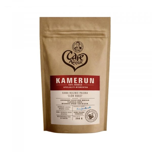 Kawa ziarnista ręcznie palona 100% Arabica. Kamerun 250 g[=]