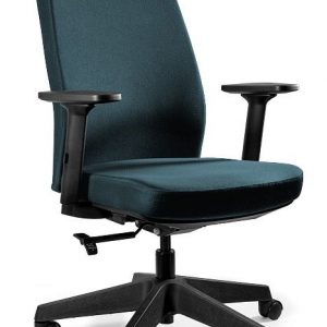 Fotel obrotowy, ergonomiczny, Work, steelblue