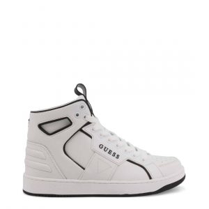 Sneakersy marki. Guess model. BASQET-FL7BSQ-LEA12 kolor. Biały. Obuwie damski. Sezon: Jesień/Zima