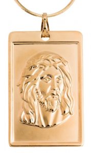 Piękna zawieszka - medalion z wizerunkiem. Jezusa