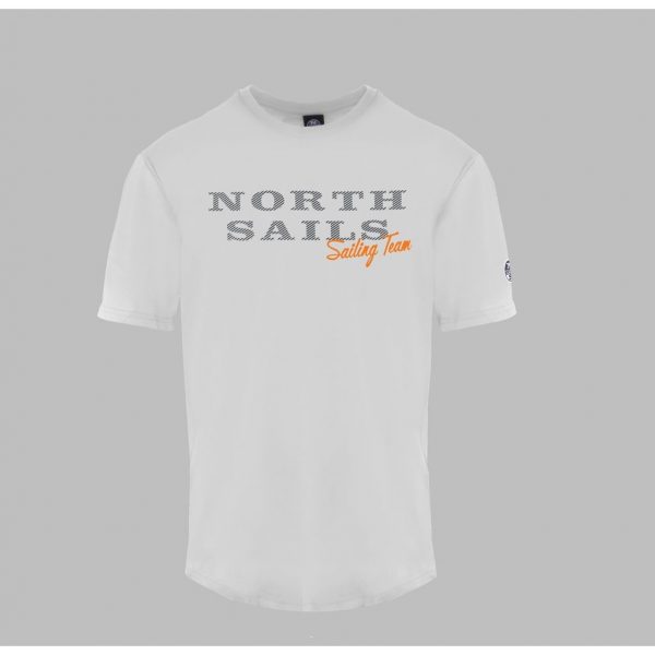Koszulka. T-shirt marki. North. Sails model 9024030 kolor. Biały. Odzież męska. Sezon: Wiosna/Lato