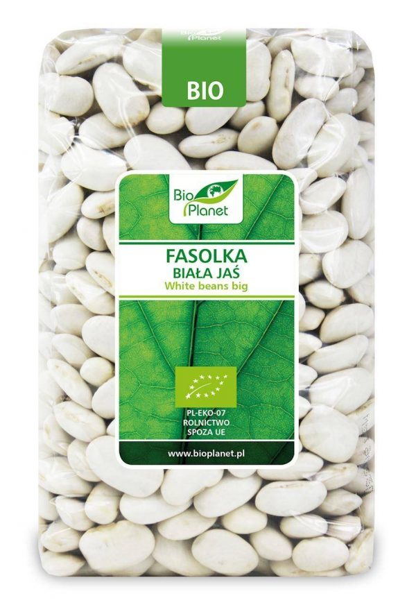 FASOLKA BIAŁA JAŚ BIO 1 kg - BIO PLANET