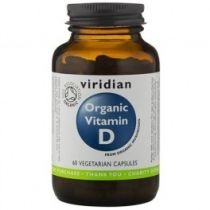 Viridian. Witamina. D - suplement diety 60 kaps. Bio