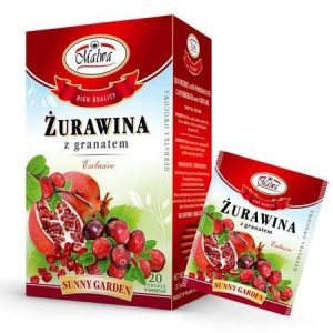 Herbata żurawina z granatem 20*2g. MALWA