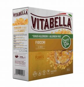 Vitabella − Płatki kukurydziane bezgl. BIO − 225 g[=]