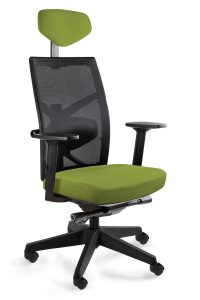 Fotel biurowy, ergonomiczny, Tune, olive