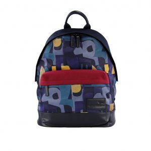 Oryginalny plecak marki. Harmont&Blaine model. H4DPMH370045 kolor. Niebieski. Torby męski. Sezon: Cały rok