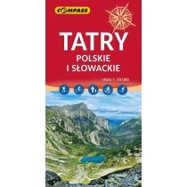Mapa - Tatry. Polskie i. Słowackie 1:50 000