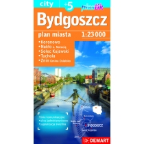 Plan miasta - Bydgoszcz +5 1:23 000