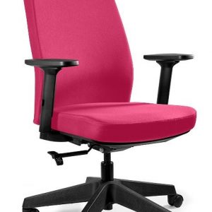 Fotel obrotowy, ergonomiczny, Work, magenta