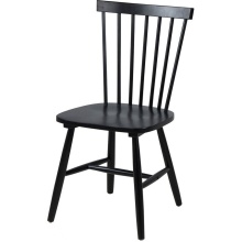 Krzesło drewniane. Riano czarne patyczak klasyczne