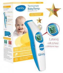 SANITY – Termometr. Baby. Temp, cyfrowy, bezdotykowy