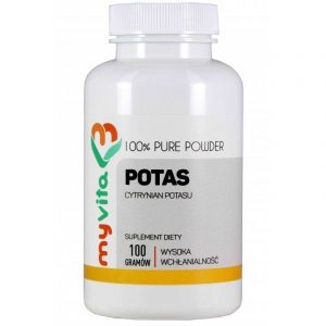 My. Vita − Potas, cytrynian potasu w proszku − 100 g[=]
