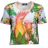 DESIGUAL T-SHIRT Z KRÓTKIM RĘKAWEM DAMSKI JASNY NIEBIESKI