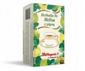 Herbapol – Herbatka fix melisa z pigwą – 20 saszetek