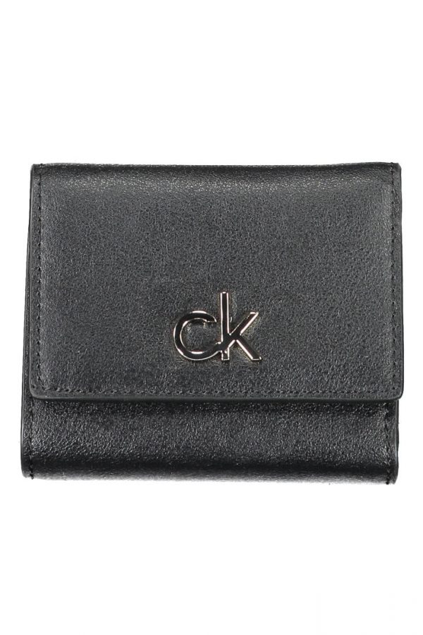 CALVIN KLEIN CZARNY PORTFEL DAMSKI