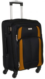 Mała walizka kabinowa z miękkiego materiału - Peterson
