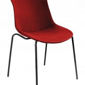 Krzesło do jadalni, salonu, easy ar, czerwone