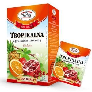 Malwa − Herbata tropikalna z granatem i acerolą − 20 x 2 g[=]