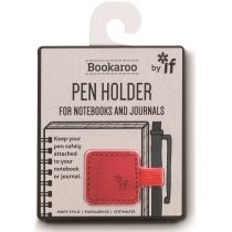 If. Bookaroo. Pen holder. Uchwyt na długopis czerwony